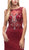 Dancing Queen - 9791 Beaded Sheer Trumpet Prom Dress Special Occasion Dress
