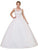 Dancing Queen Bridal - 1142 Sheer and Sparkling Sleeveless Ball Gown Quinceanera Dresses XS / Off White
