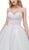 Dancing Queen Bridal - 65 Embellished Strapless Sweetheart Ballgown Special Occasion Dress
