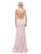 Dancing Queen Bridal - 9702 Elegant Beaded Jeweled Illusion Long Prom Dress Prom Dresses