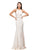Dancing Queen High Jewel Mermaid Gown in Champagne 9757 CCSALE XS / Champagne