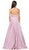 Dancing Queen - Ruched Sweetheart Pleated Prom Gown 2339 - 1 pc Dusty Pink in Size XS Available CCSALE