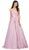 Dancing Queen - Ruched Sweetheart Pleated Prom Gown 2339 - 1 pc Dusty Pink in Size XS Available CCSALE XS / Dusty Pink
