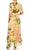 Danny & Nicole 91569MZ - Floral Printed Long Dress Special Occasion Dress