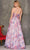 Dave & Johnny 10776 - Floral Print A-Line Prom Dress Special Occasion Dress