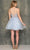 Dave & Johnny 10844 - Embroidered Bodice A-Line Cocktail Dress Special Occasion Dress
