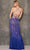 Dave & Johnny 10857 - Sequined Lace-Up Back Prom Gown Special Occasion Dress