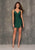Dave & Johnny 10901 - Lace Up Style Cocktail Dress Special Occasion Dress
