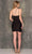 Dave & Johnny 10912 - Rhinestone One Shoulder Cocktail Dress Special Occasion Dress