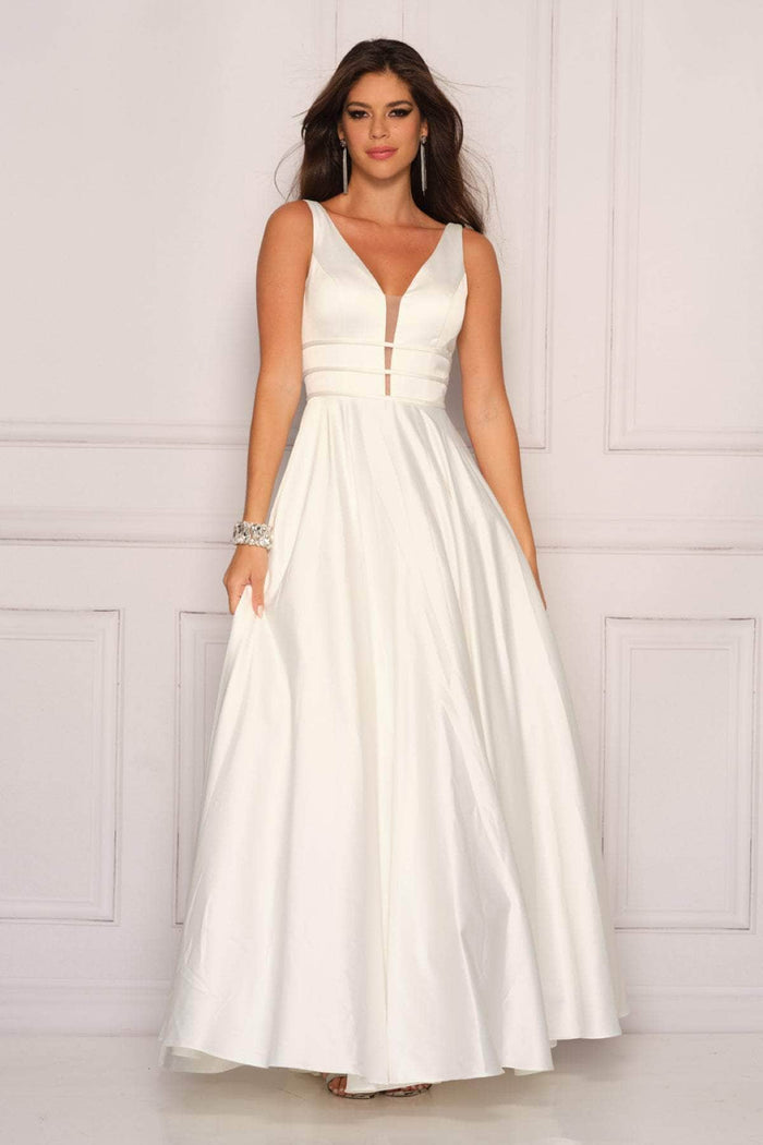 Dave & Johnny 10971 - Sleeveless A-Line Bridal Gown Special Occasion Dress