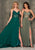 Dave & Johnny A10364 - Corset Style Sleeveless Prom Dress Prom Dresses 00 / Olive Green