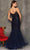 Dave & Johnny A10625 - Embroidered Trumpet Prom Dress Special Occasion Dress