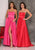 Dave & Johnny - A6690 Strappy Open Back Mikado Silk Long A-Line Dress Prom Dresses
