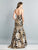 Dave & Johnny - A6768 Sleeveless Beaded Lace Trumpet Evening Gown Special Occasion Dress
