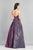 Dave & Johnny - A8357 Strapless V-Neck Pleated Ballgown Special Occasion Dress