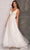 Dave & Johnny Bridal A10288 - Tulle Skirt Bridal Gown Special Occasion Dress 0 / Ivory