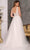 Dave & Johnny Bridal A10461 - Laced Waistband Bridal Gown Special Occasion Dress