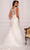 Dave & Johnny Bridal A10489 - Tulle Trumpet Skirt Bridal Gown Special Occasion Dress