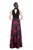 Decode 1.8 - 184224 High Neck Floral Jacquard A-Line Dress Special Occasion Dress