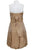 Donna Ricco - 8534879M Strapless Iridescent Satin Bubble Hem Dress Party Dresses