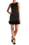 Donna Ricco - Sleeveless Ruffle Hem Cocktail Dress DR50182 CCSALE 4 / Red