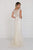 Elizabeth K Bridal - GL1534 Cap Sleeve Foliage Ornate Lattice Mermaid Gown Wedding Dresses