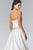Elizabeth K Bridal - GL2201 Strapless Jewel Embellished Bridal Dress Special Occasion Dress