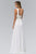 Elizabeth K - GL1015 One Shoulder Bejeweled Empire Long Dress Bridesmaid Dresses