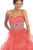 Elizabeth K - GL1026 Jeweled Sweetheart Long Ruffled Dress Special Occasion Dress