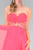 Elizabeth K - GL1075 Lavish Jeweled Strapless Chiffon Gown Special Occasion Dress