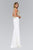 Elizabeth K - GL1343 Embellished Illusion Neck Jersey Gown Special Occasion Dress