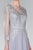 Elizabeth K - GL1368 Laced Bateau Neck Long Sleeve Dress Mother of the Bride Dresses