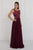 Elizabeth K - GL1566 Beaded Square Neck Chiffon A-line Dress Special Occasion Dress