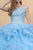 Elizabeth K - GL1600 Jewel Embellished Bodice Tulle Ballgown Special Occasion Dress