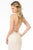 Elizabeth K - GL1814 Ruched Plunging V-Neck Gown With Slit Prom Dresses