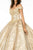 Elizabeth K - GL1820 Glitter Mesh Off Shoulder Sweetheart Ballgown Quinceanera Dresses