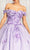 Elizabeth K GL1971 - Floral Applique Prom Ballgown Special Occasion Dress