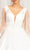 Elizabeth K GL1981 - Long Sleeve V-neck Wedding Gown Wedding Dresses