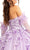 Elizabeth K GL1986 - Sweetheart Neck with Removable Sleeve Long Gown Quinceanera Dresses