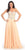 Elizabeth K - GL2018 Strapless Embroidered Chiffon Gown Prom Dresses XS / Peach