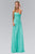 Elizabeth K - GL2068 Pleated Sweetheart Chiffon A-line Dress Bridesmaid Dresses XS / Tiffany