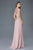 Elizabeth K - GL2100 Lace Embellished Illusion Jewel Neck Dress Special Occasion Dress