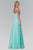 Elizabeth K - GL2148 Beaded Sweetheart A-Line Gown Special Occasion Dress XS / Mint