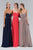 Elizabeth K - GL2165 Shirred Sweetheart Corset Gown Bridesmaid Dresses XS / Coral