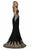 Elizabeth K - GL2166-1 Beaded Lace Applique Embellished Gown Special Occasion Dress
