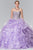 Elizabeth K - GL2209 Ruffled Sweetheart Ballgown Special Occasion Dress XS / Lilac