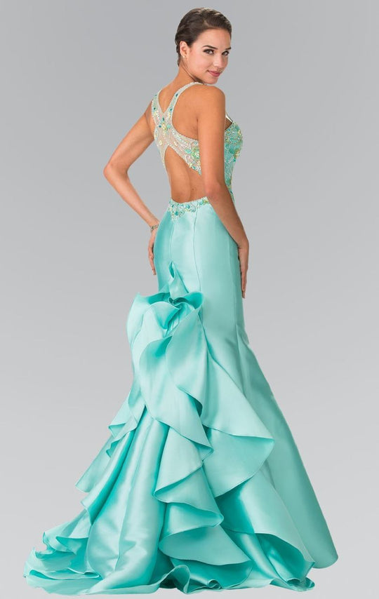 Elizabeth K - GL2214 Beaded Sweetheart Trumpet Gown