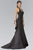 Elizabeth K - GL2224 Chic V-Neck Mikado Mermaid Dress Special Occasion Dress