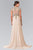 Elizabeth K - GL2229 Gilt Embroidered Bateau A-Line Gown Mother of the Bride Dresses