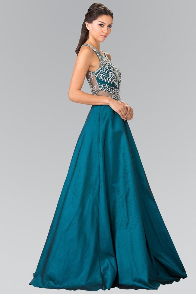 Elizabeth K - GL2253 Sleeveless Beaded Long Gown – Couture Candy